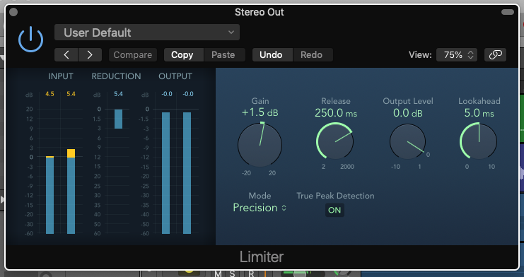 Use a limiter to gently increase gain without clipping